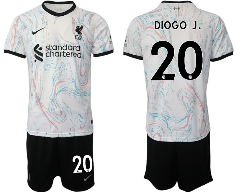 Men 2022-2023 Club Liverpool away white 20 Soccer Jersey